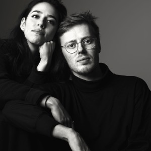 Portrait of architects Alejandra Edery Ferre and Fabian Puller by Sofus Graae