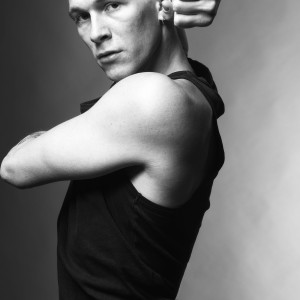 portrait of danser frederik levin from de leon company photographed by sofus graae