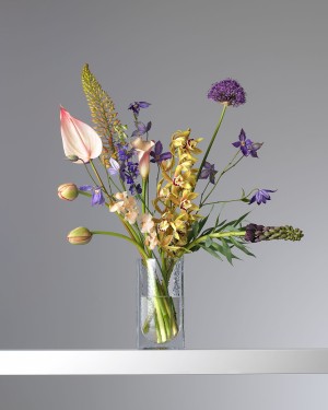 rosendahl holmegaard vase with holly studio flowers photographed by sofus graae
